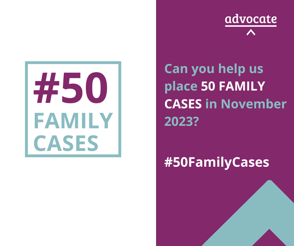 50 family cases website graphic